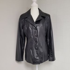 Akoury Leather Jacket